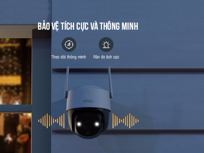 Camera ngoài trời iMou Cruiser SE+ S21FEP (2MP, đàm thoại, quay quét, đêm full màu)