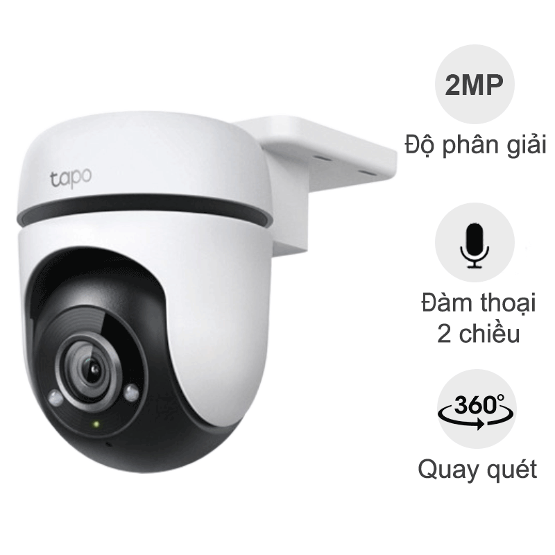 Camera ngoài trời TPLink Tapo C500 (2MP, đàm thoại, quay quét)