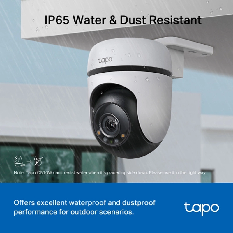 Camera ngoài trời TPLink Tapo C510W (3MP/ 2K, đàm thoại, IP65, đêm có màu)