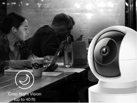 Camera TPLink Tapo C222 (4MP/ 2K QHD, đàm thoại, quay quét)