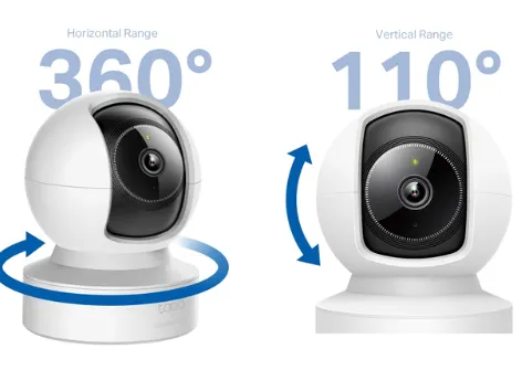 Camera TPLink Tapo C222 (4MP/ 2K QHD, đàm thoại, quay quét)