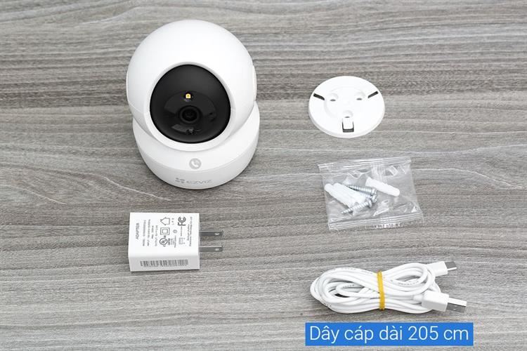 Camera Wifi Ezviz CS-H6C Pro (4MP, gọi điện qua app, quay quét, đêm full màu)