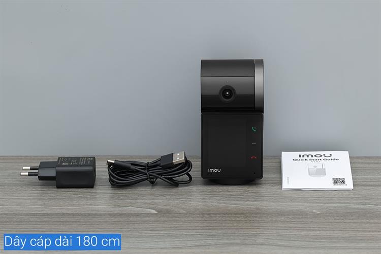 Camera Wifi gọi điện iMou Rex VT Pro S2VBP-5M0WR (5MP, có pin sạc, đàm thoại, quay quét)