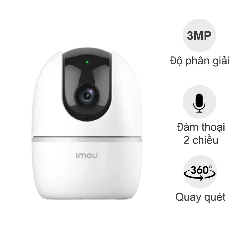 Camera wifi iMou Ranger 2 A32 (3MP, đàm thoại, quay quét)