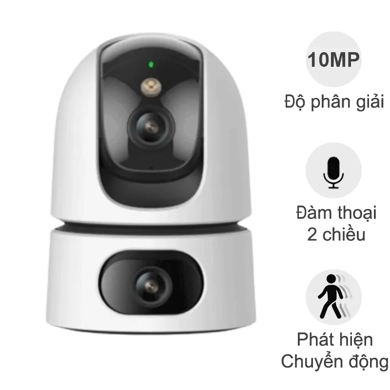 Camera wifi iMou Ranger Dual S2XP-10M0WED (5MP + 5MP, đàm thoại, quay quét)