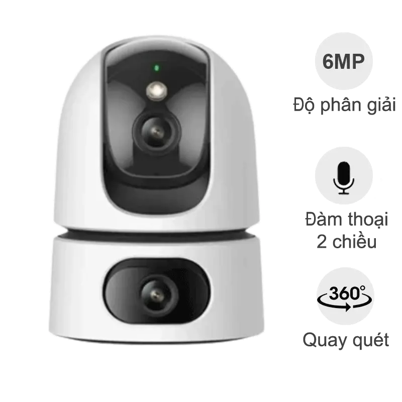 Camera wifi iMou Ranger Dual S2XP-6M0WED (3MP + 3MP, đàm thoại, quay quét)
