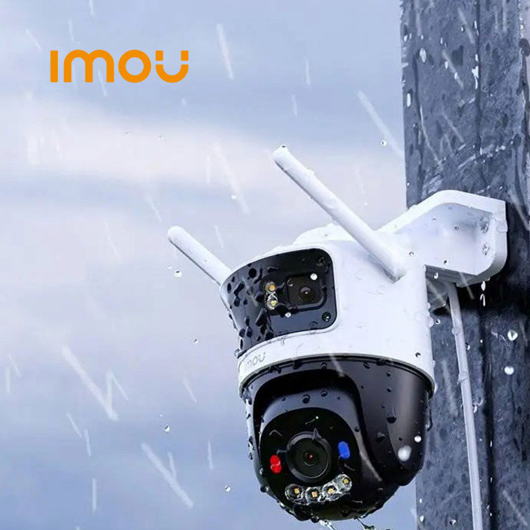 Camera Wifi ngoài trời IMOU Cruiser Triple IPC-S7UP-11M0WED (11MP, 3 ống kính, quay quét, IP66)