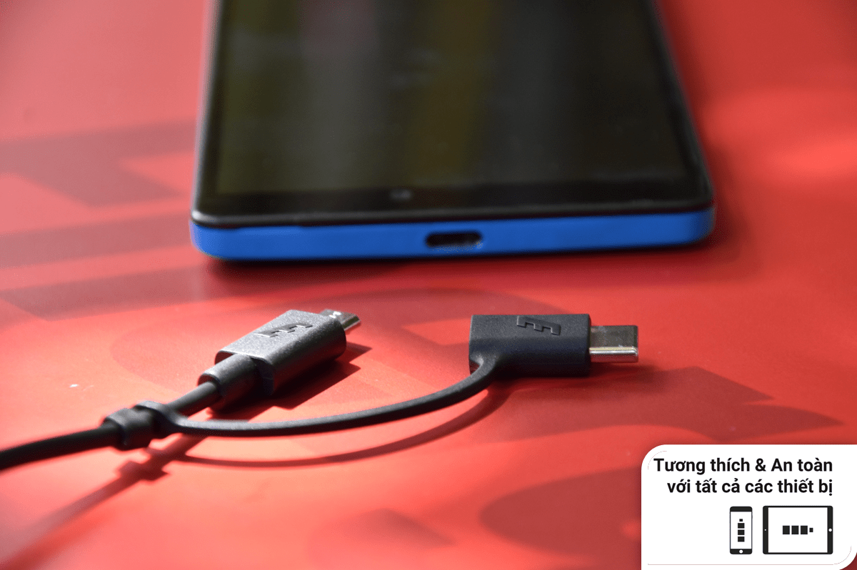 CÁP 2 IN 1 TYPE-C VÀ MICRO-USB ENERGIZER 1.2M C11UBX2CF