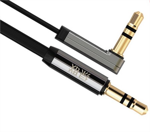 Cáp Audio 3.5mm 1M đầu bẻ góc 90 độ Ugreen UG-10597