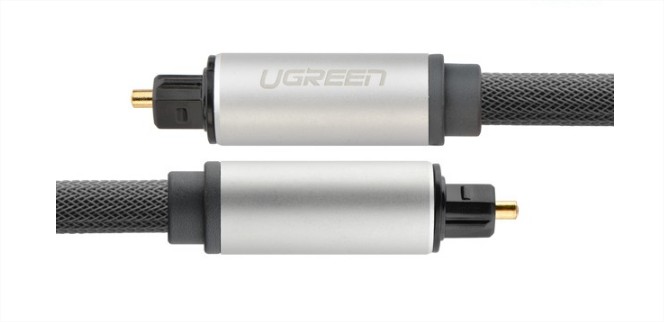 Cáp audio quang (Toslink, Optical) 3m Ugreen UG-10541 vỏ nhôm