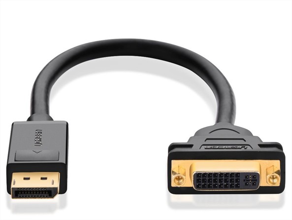 Cáp chuyển đổi Displayport to DVI 24+5 âm Ugreen UG-20405