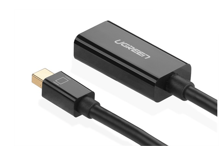 Cáp chuyển đổi Mini Displayport, thunderbolt sang HDMI âm Ugreen UG-10461 (màu đen)
