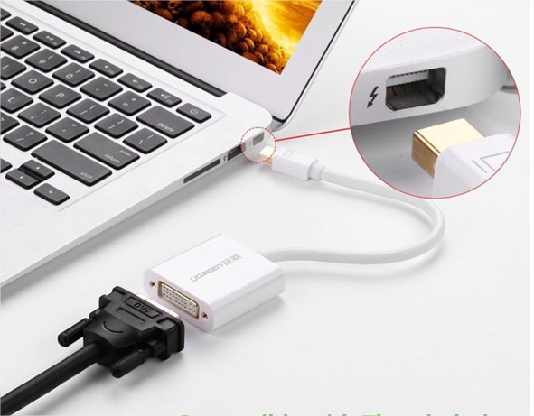 Cáp chuyển đổi Mini Displayport to DVI chính hãng Ugreen UG-10402