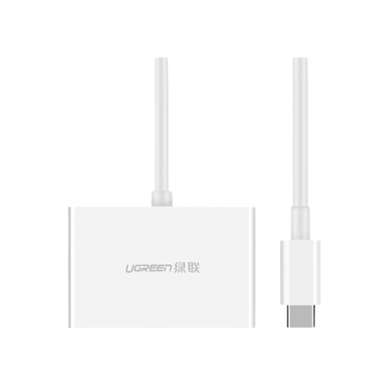 Cáp chuyển đổi USB type-C to HDMI và VGA Ugreen MM123 30843