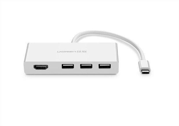 Cáp chuyển đổi USB Type-C sang HUB 3.0 & HDMI Ugreen 40374