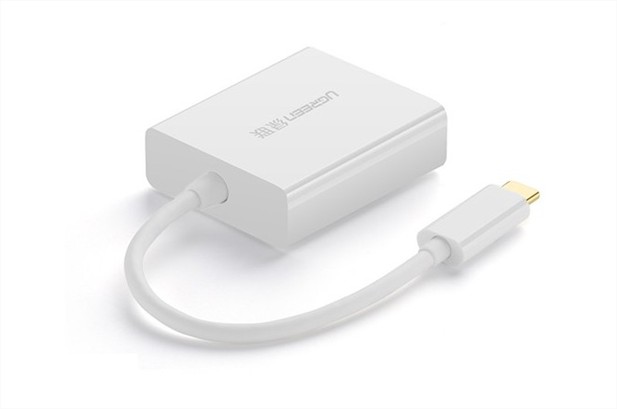 Cáp chuyển đổi USB Type-C sang VGA Ugreen UG-40274 Trắng