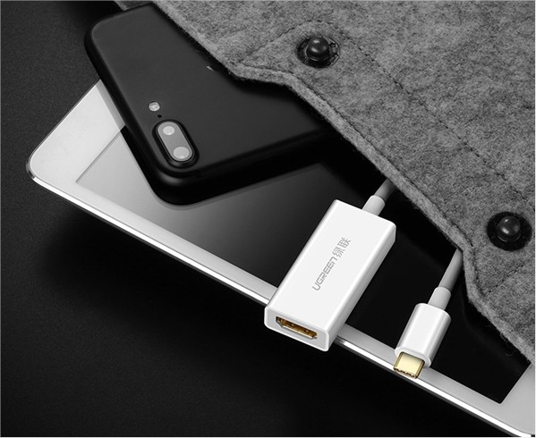 Cáp chuyển đổi USB type-C to HDMI Ugreen UG-40273 hỗ trợ 4k*2K cao cấp
