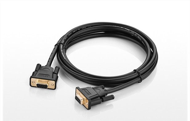 Cáp cổng Com Rs232 9 chân âm sang Com 9 chân âm (9F/9F) dài 3m Ugreen UG-20151