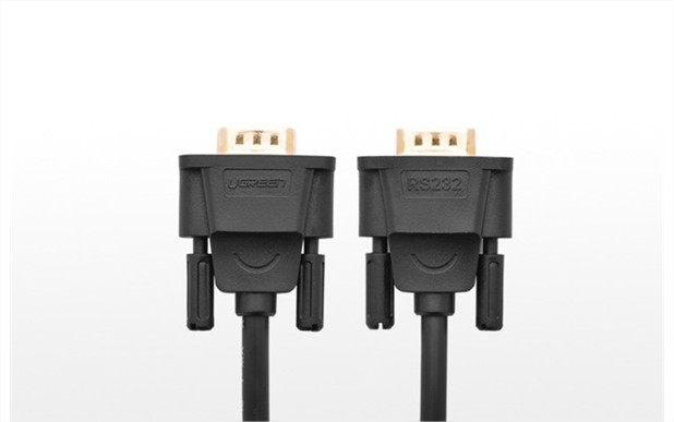 Cáp cổng Com Rs232 9 chân dương sang Com 9 chân âm (9M/9F) dài 1,5m Ugreen UG-20145