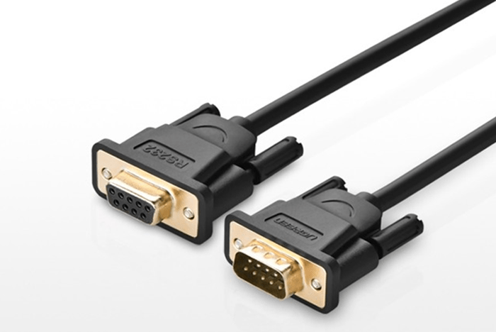 Cáp cổng Com Rs232 9 chân dương sang Com 9 chân âm (9M/9F) dài 2m Ugreen UG-20146