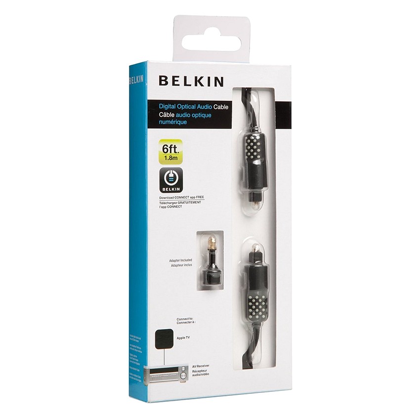Cáp Digital Toslink Belkin AV10091eb12-APL