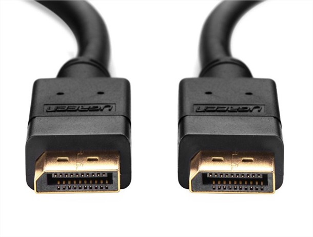 Cáp Displayport to Displayport chuẩn 1.2 dài 1m hỗ trợ 2K*4K Ugreen UG-10244