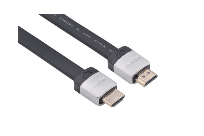 Cáp HDMI dẹt 3M Ugreen hỗ trợ 3D, 4K Ugreen UG-10262