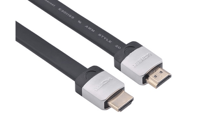 Cáp HDMI dẹt 5M Ugreen hỗ trợ 3D, 4K Ugreen UG-10263