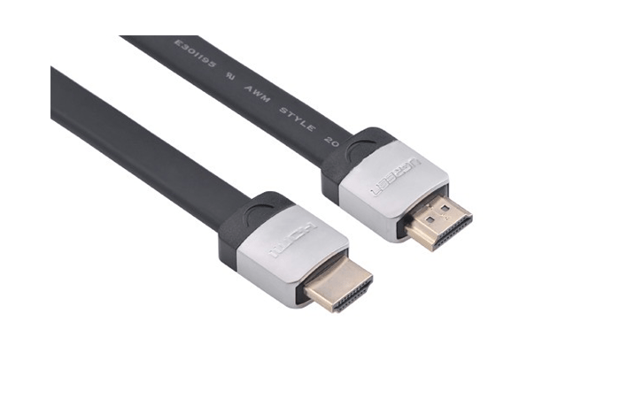 Cáp HDMI dẹt 8M Ugreen hỗ trợ 3D, 4K Ugreen UG-10264 - BH 30 ngày