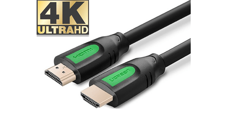 Dây HDMI HD101 2.0 đồng 100%, 19+1 dài 1.5M, màu đen Ugreen (40461)