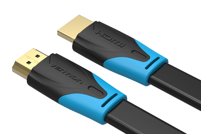Cáp HDMI Vention dẹt 4K, 3D, mạ vàng VAA-B02-L150 1,5m