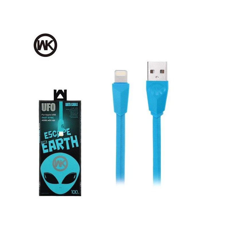 Cáp Lightning WK WDC-020 Alien Calble UFO