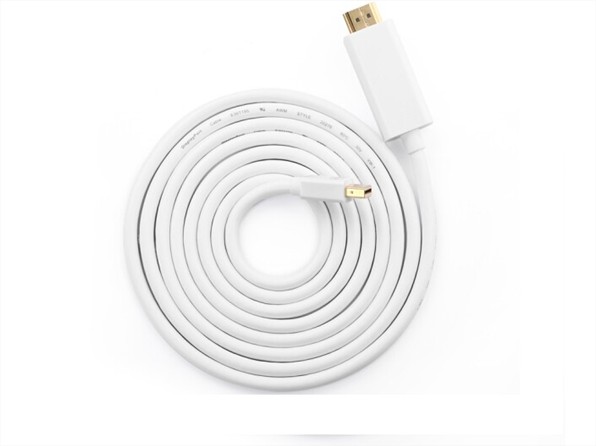 Cáp Mini DisplayPort (Thunderbolt) to HDMI dài 3M độ phân giải 4K Ugreen 10453 (Màu Trắng)