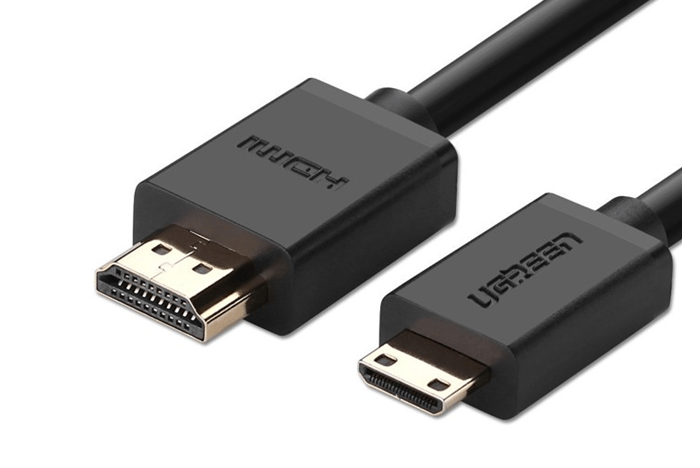 Cáp Mini HDMI to HDMI HD108 dài 2M độ phân giải 4K Ugreen UG-10117