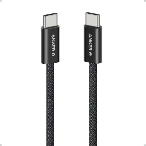 Cáp sạc Anker Zolo C-C 1.8m Nylon Đen (Black) B2B_A8060
