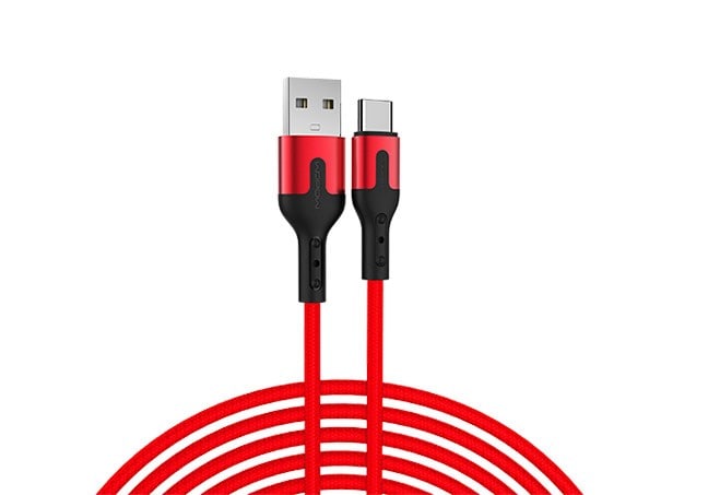 Cáp sạc điện thoại Wopow TypeC H02 100cm