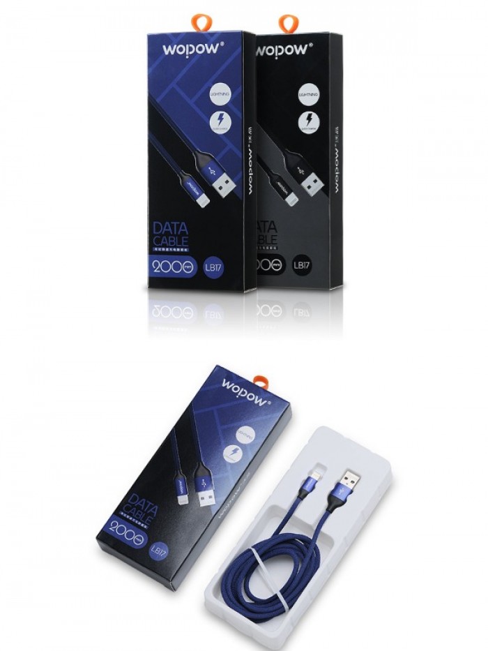 Cáp sạc Lightning Wopow LB17