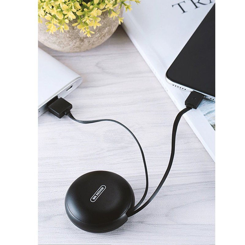 Cáp sạc đa năng 2 in 1 (Lightning & Android) WK WDC-063