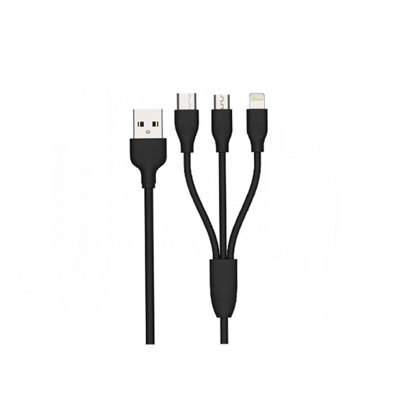 Cáp sạc đa năng 3 in 1 WK WDC-061 Perfect charging