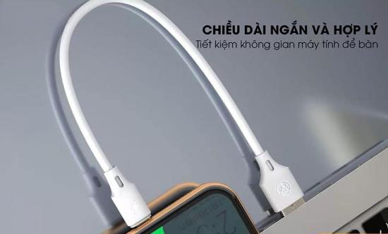 Cáp sạc micro WK WDC-105 full speed pro 25cm