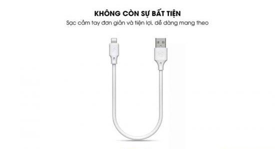 Cáp sạc micro WK WDC-105 full speed pro 25cm