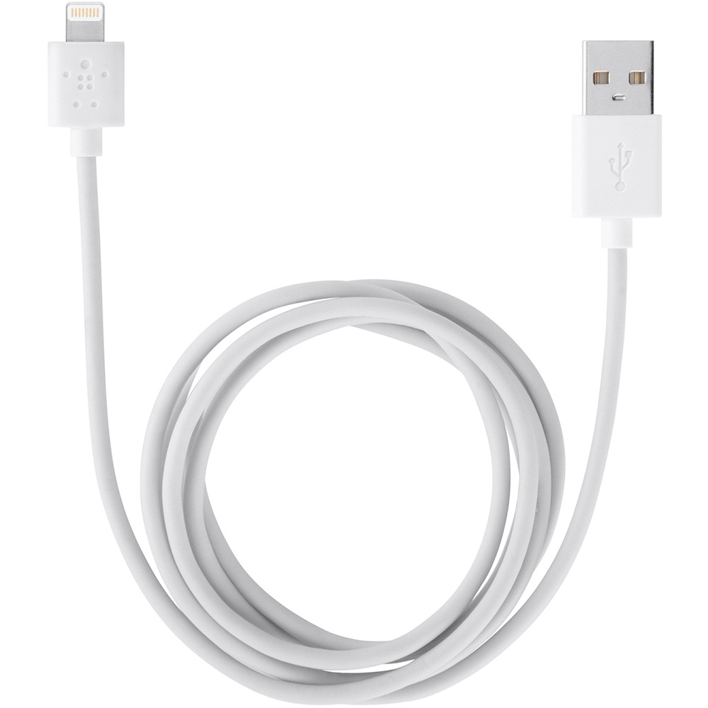 Cáp Sync & Charge sạc điện thoại đã gắn đầu nối Belkin F8J023bt2M-WHT