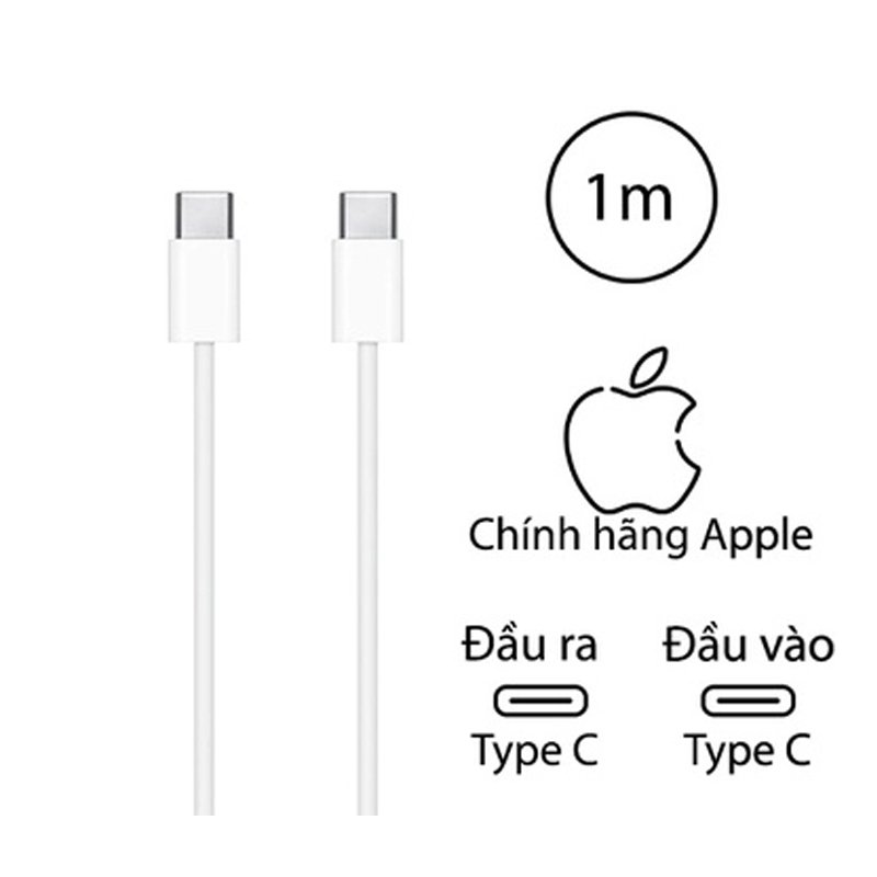 Cáp Type C to C Apple MUF72ZA 1m