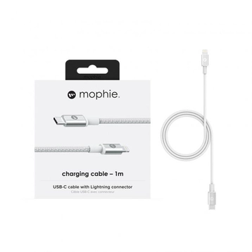 Cáp USB-C to Lightning mophie 1M White - 409903201