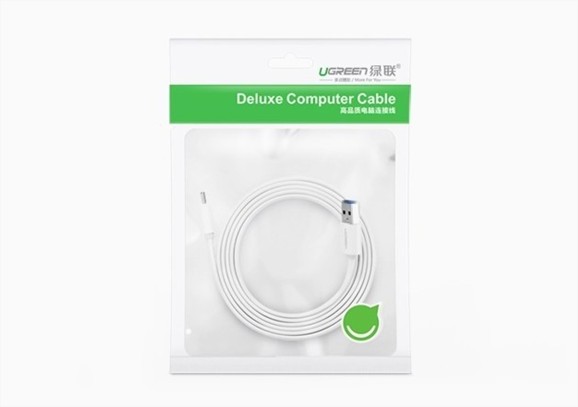 Cáp USB type C to USB 3.0 dẹt dài 1m Ugreen 10692