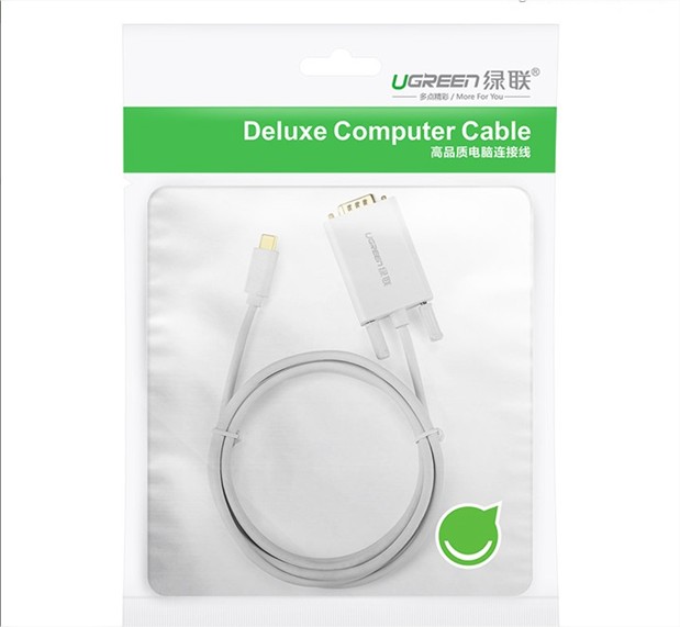 Cáp USB Type-C to VGA dài 1,5m Ugreen 30842