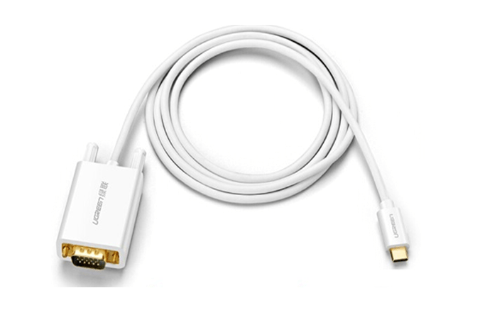 Cáp USB Type-C to VGA dài 1,5m Ugreen 30842