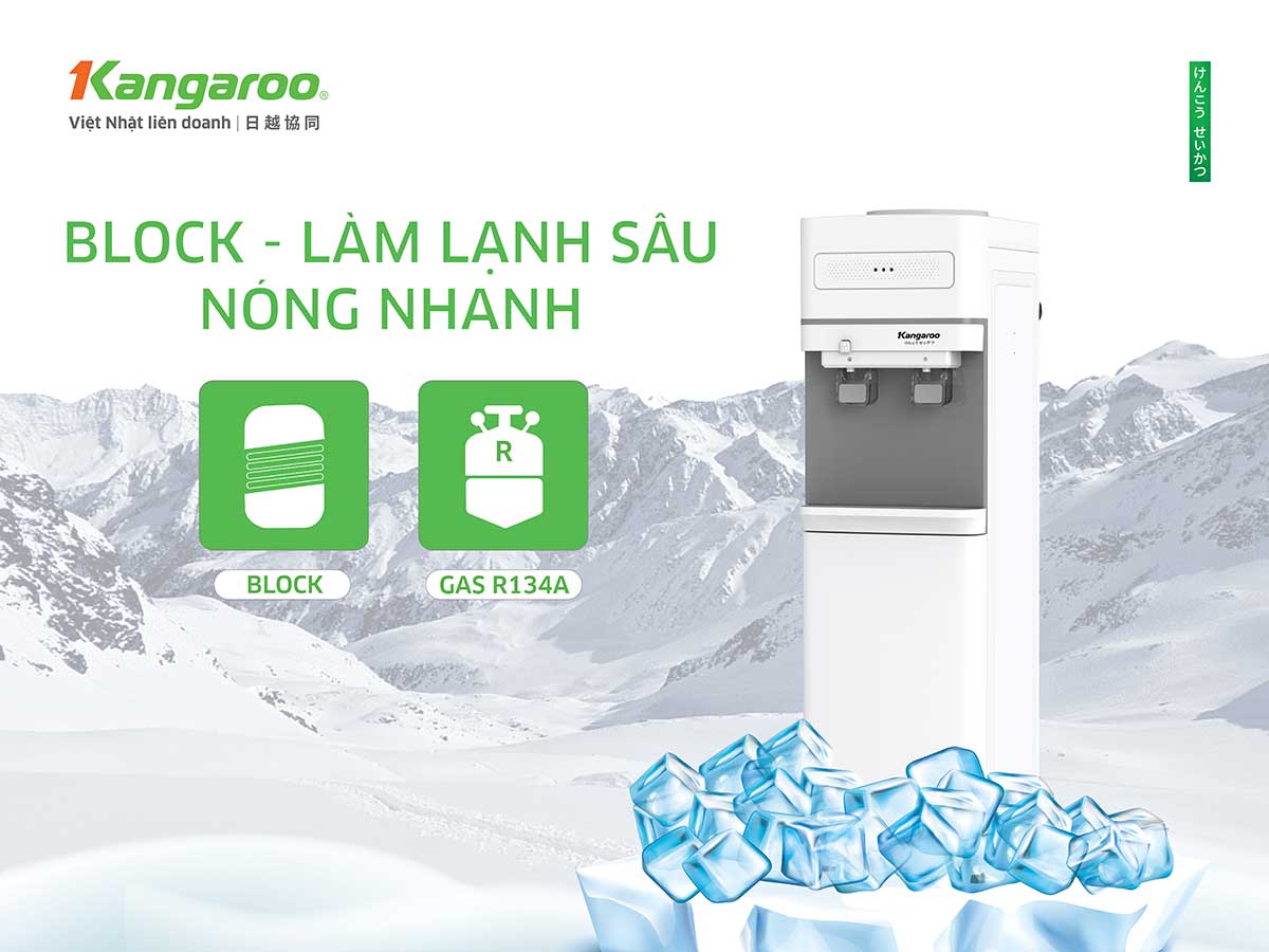 Cây nước nóng lạnh Kangaroo KG36A2