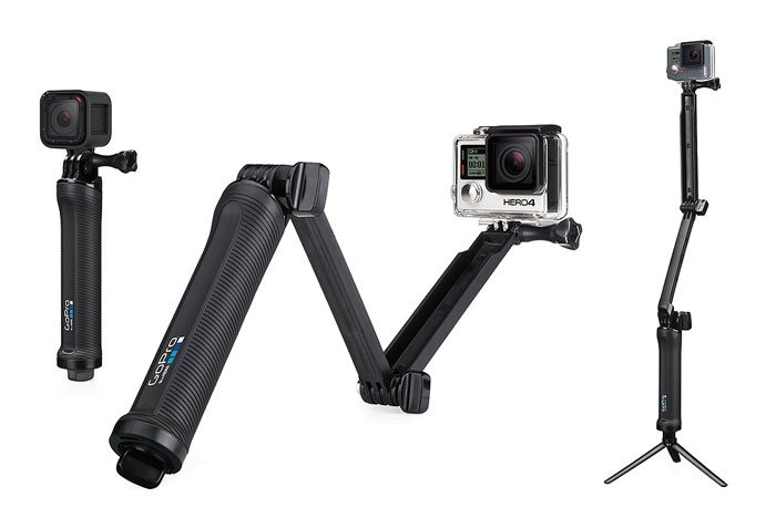 Chân Gắn 3 Chiều - 3 Way Cho GoPro - BH 30 ngày
