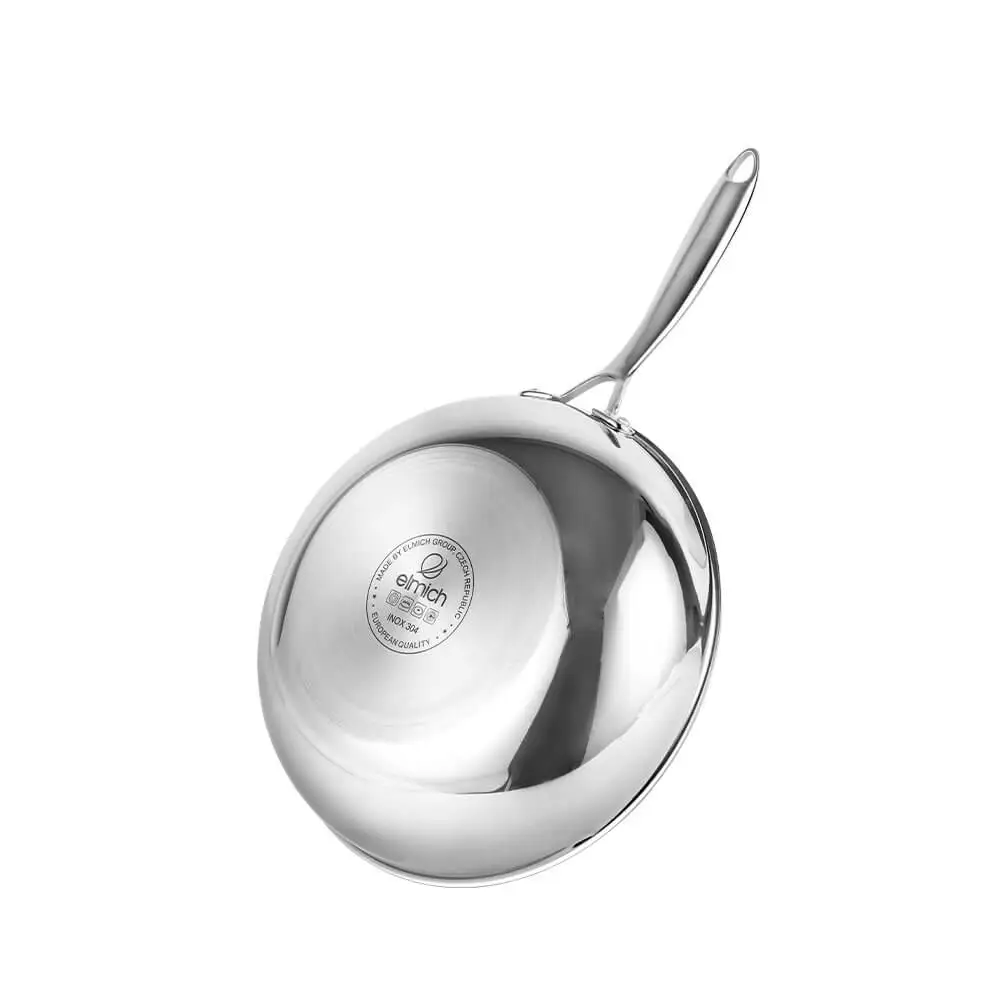 Chảo inox 3 lớp đáy liền Elmich Trimax 26cm EL-2824